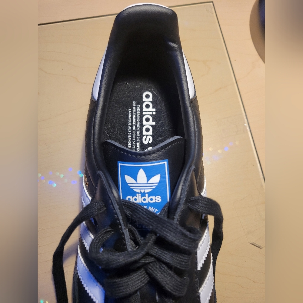 Adidas Samba Black with White Stripes - Picture 6 of 6